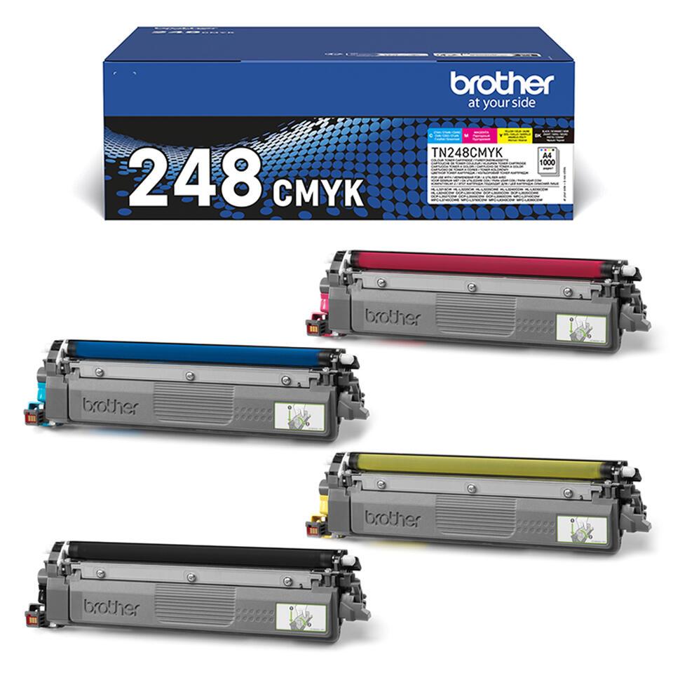 Brother Toner TN-248VAL / TN248VAL BK,C,M,Y Standard
