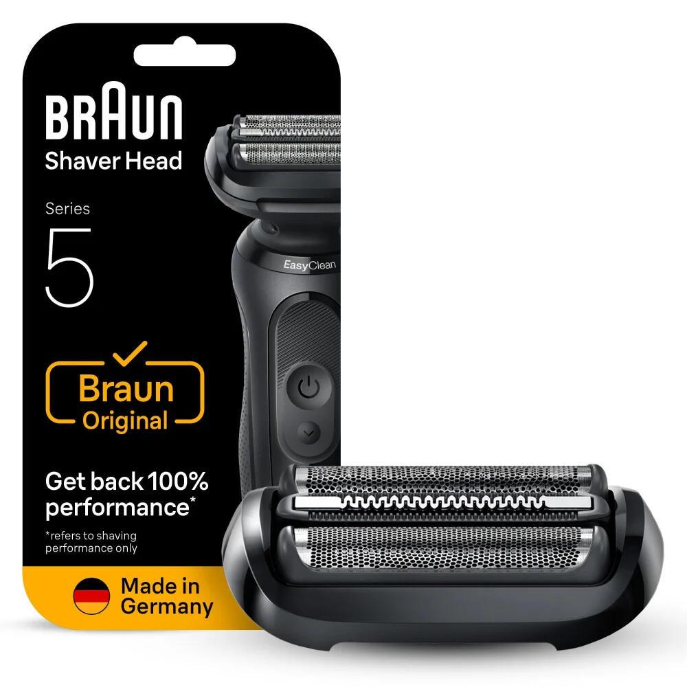 Braun Lame de rasoir Kombipack 54B / 51330 Noir, acier inoxydable Standard