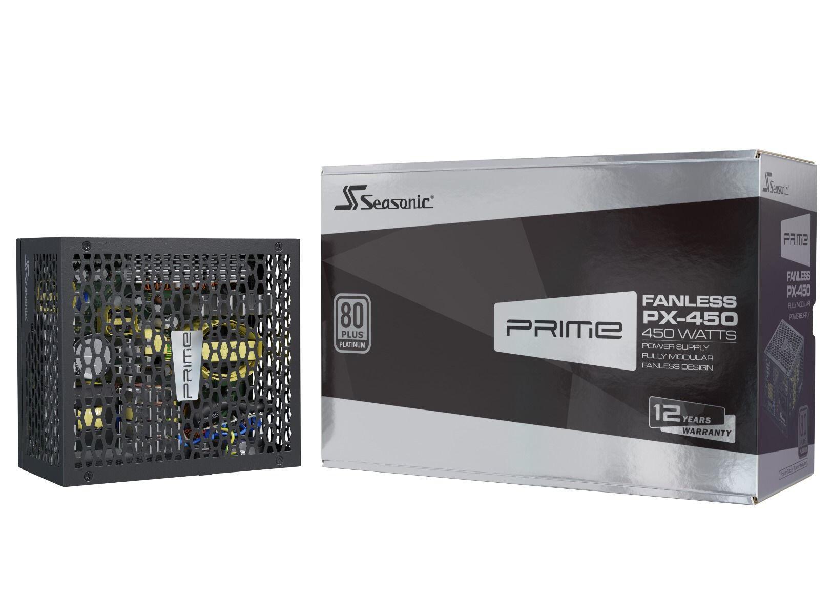 Seasonic Alimentatore per PC Prime PX-500 Fanless / PRIME-PX-500 Nero