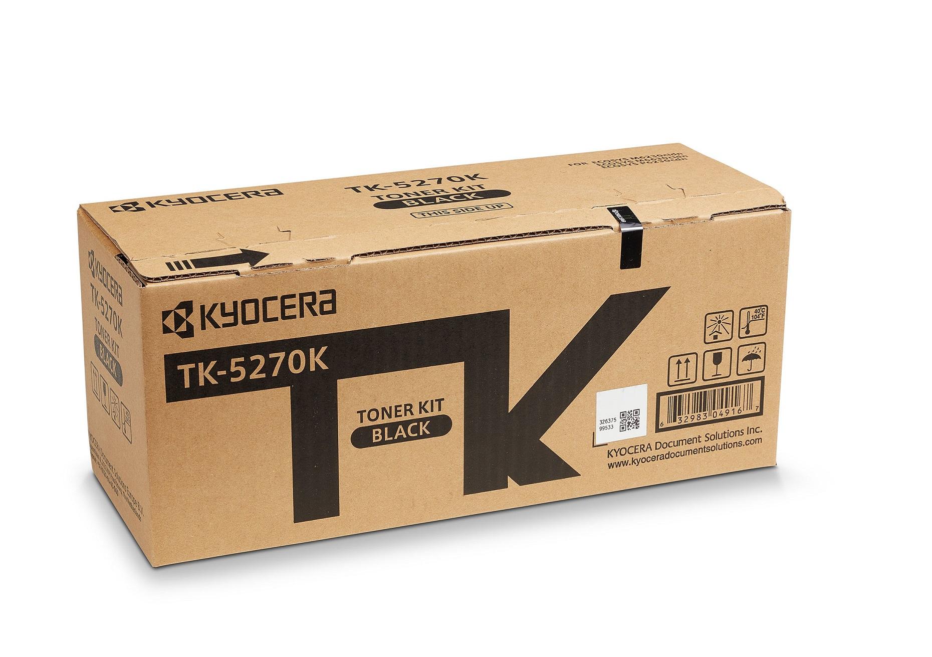 KYOCERA Toner TK-5270K / 1T02TV0NL0 Black Standard