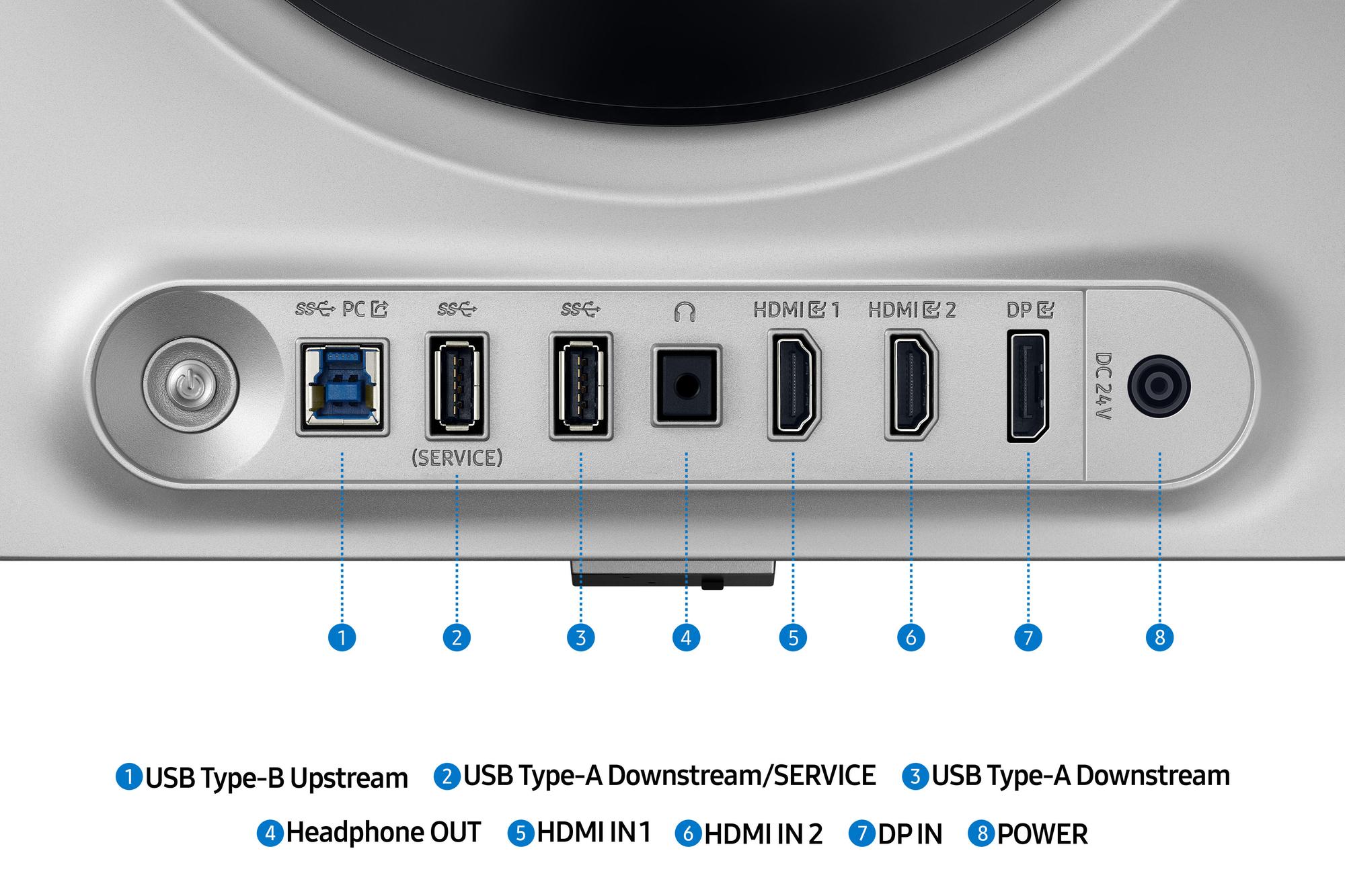 Samsung Moniteur S27DG610SU / LS27DG610SUXEN Argent Standard 68,6 cm (27")