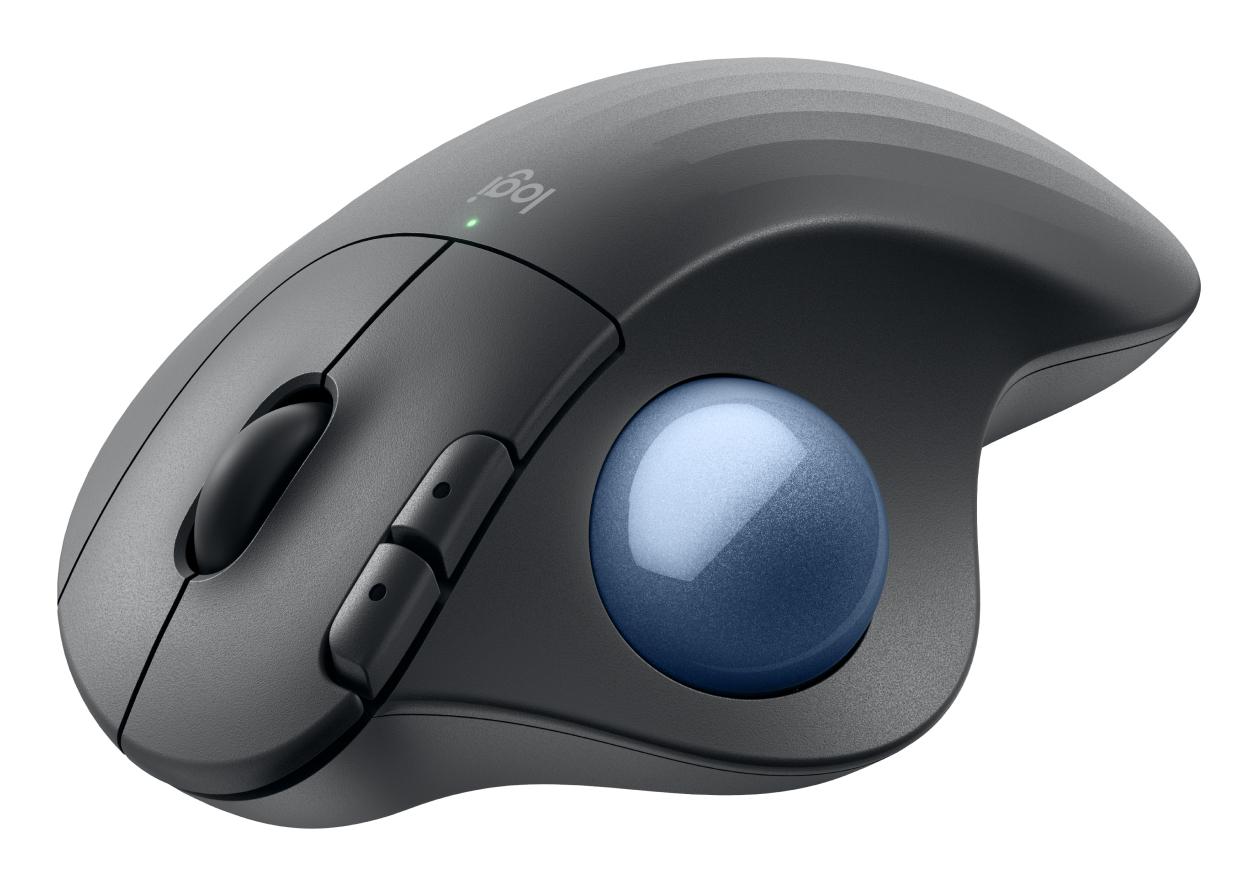 Logitech Ratón ERGO M575S / 910-007029 Grafito, azul