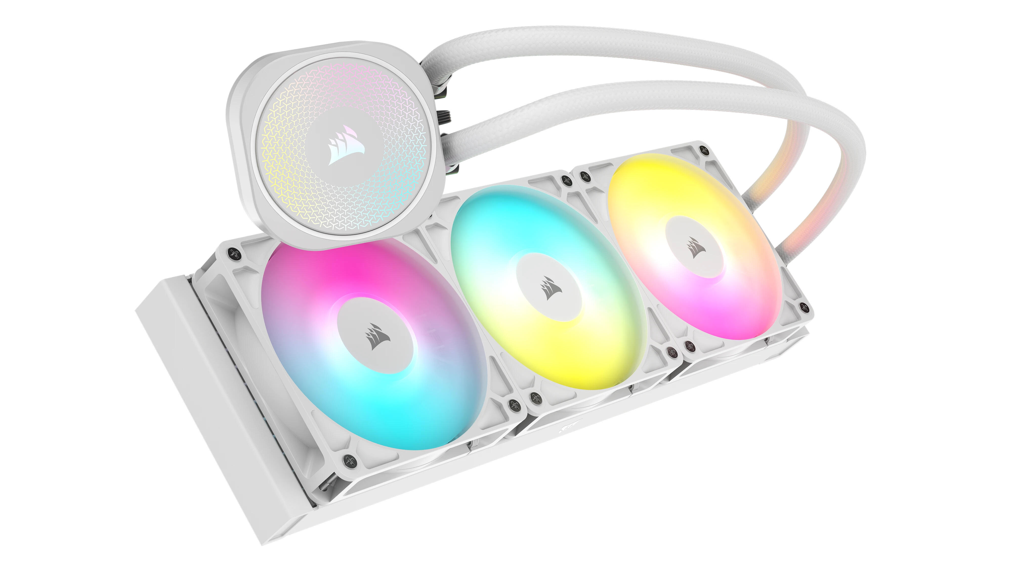Corsair Water cooling NAUTILUS 360 ARGB / CW-9060095-WW White XL