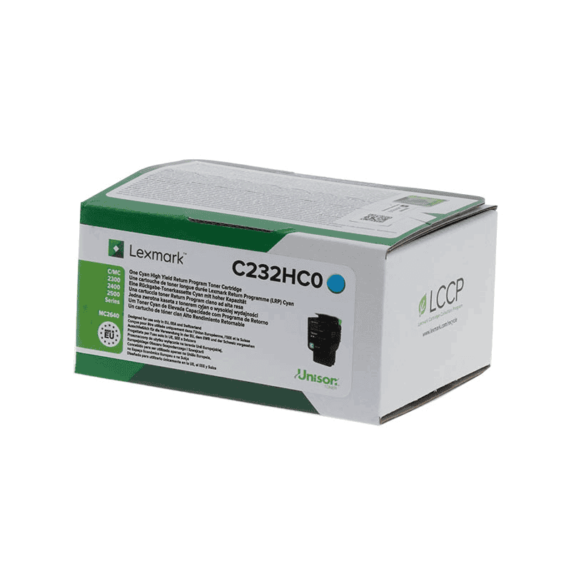 Lexmark Toner C232HC0 Ciano