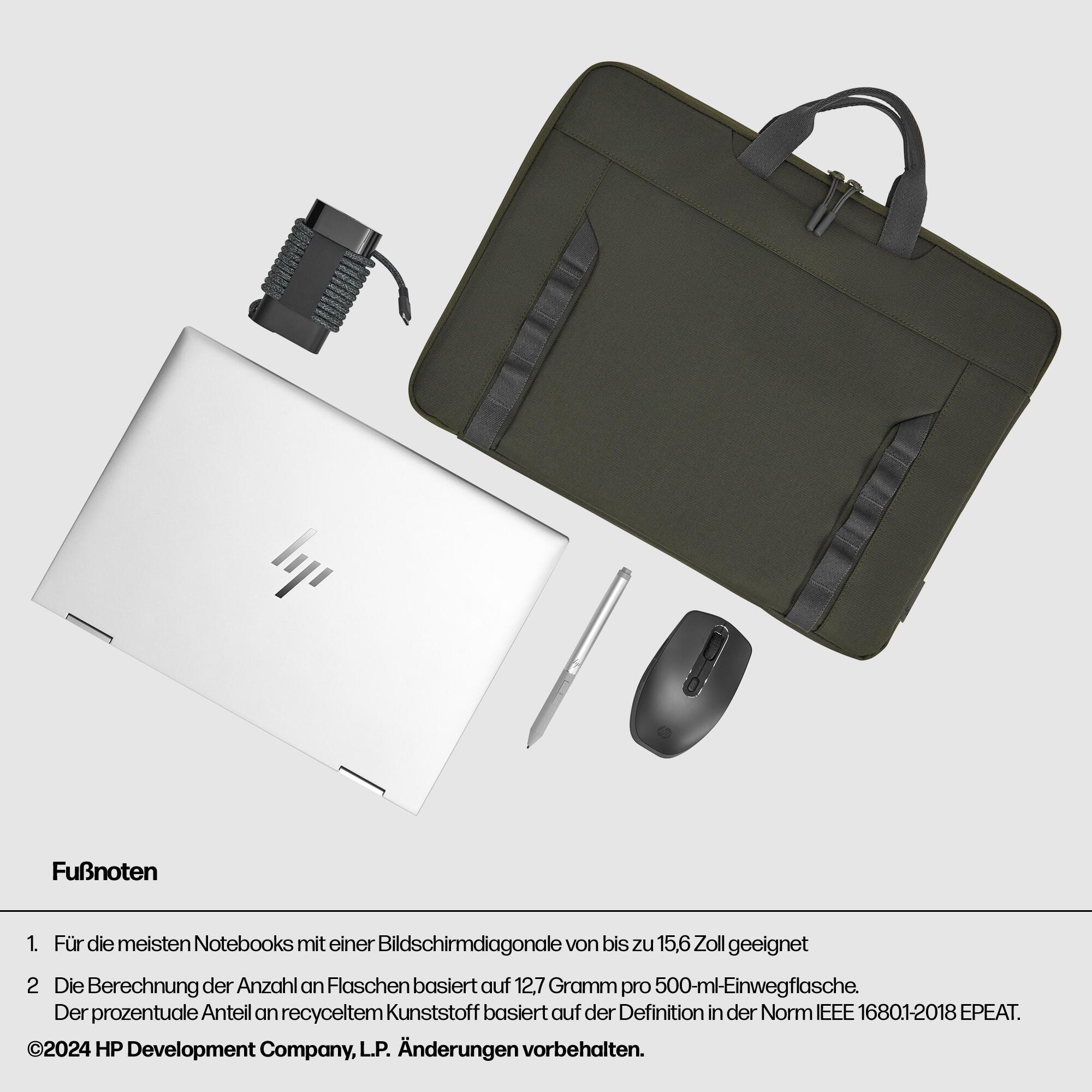 HP Notebook case Modular 15" / 9J498AA Green