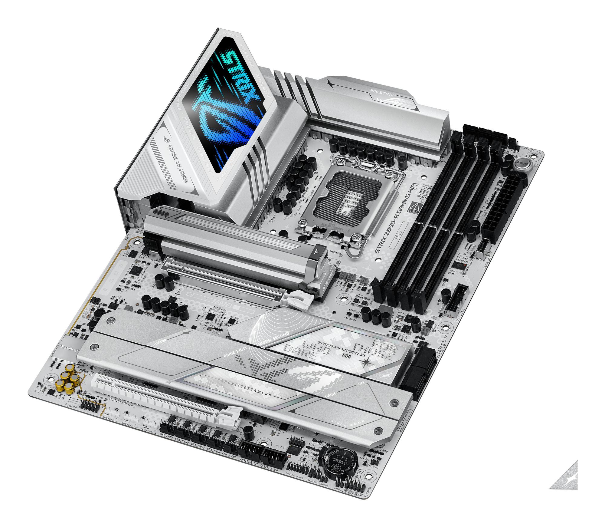 ASUS Carte mère ROG Strix Z890-A Gaming WiFi / 90MB1I90-M0EAY0 Blanc