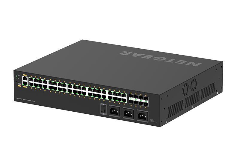 Netgear Interruttore AV Line M4250-40G8XF-POE++ / GSM4248UX-100EUS Nero