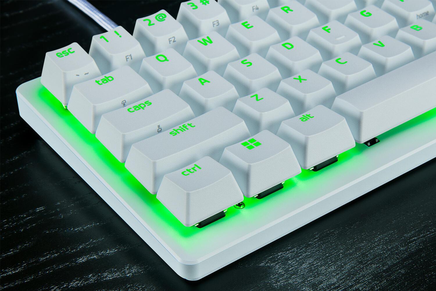 Razer Tastatur Huntsman V3 Pro Mini / RZ03-04990100-R3M1 Weiß
