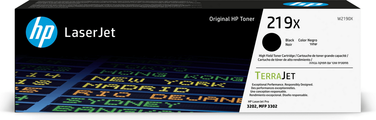 HP Toner 219X / W2190X Black XL