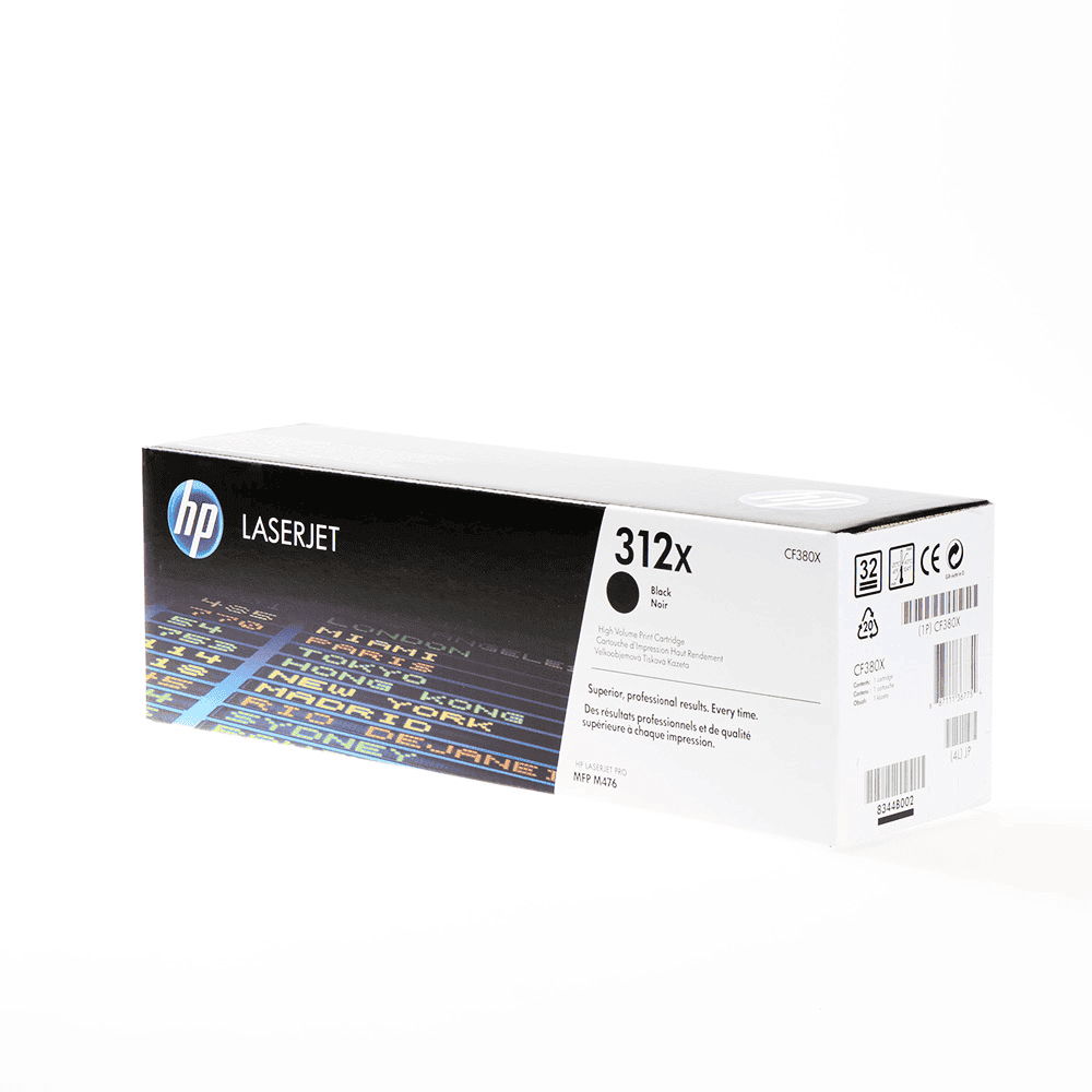 HP Toner 312X / CF380X Noir