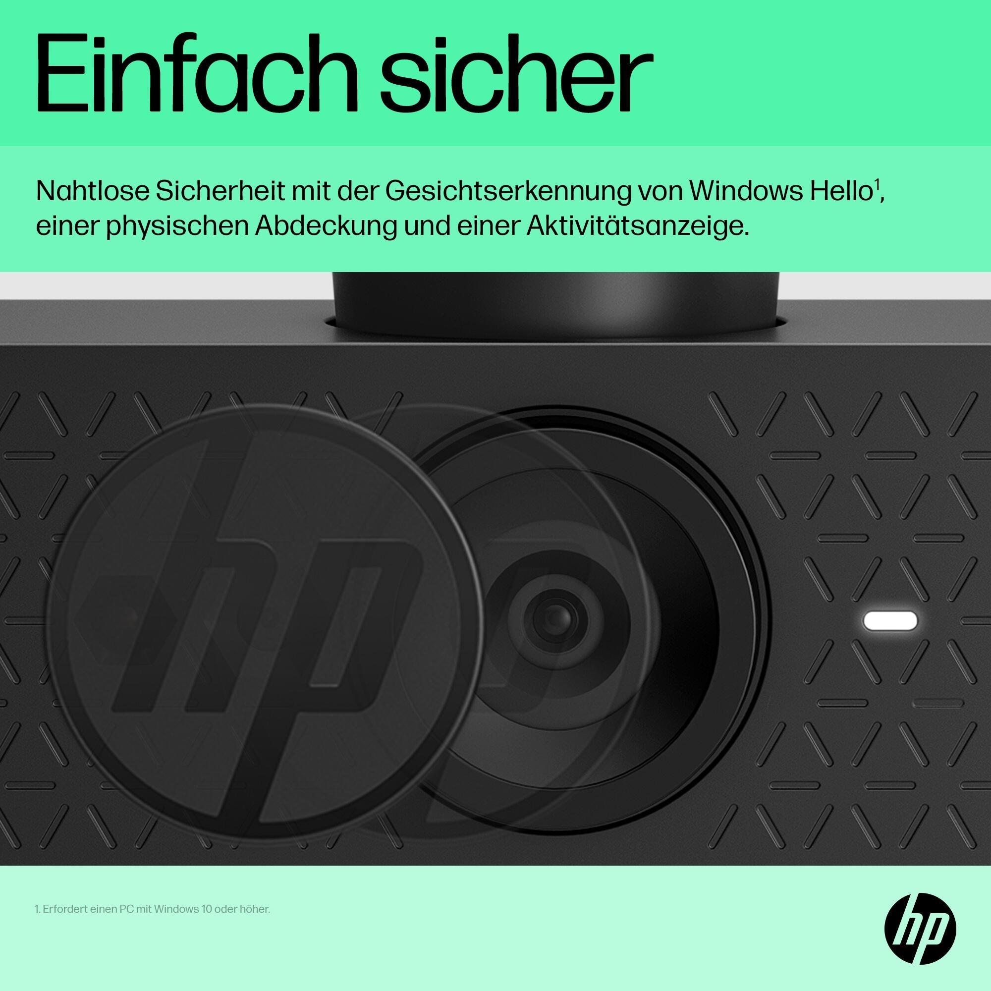HP Cámara web 625 / 6Y7L1AA#ABB Negro