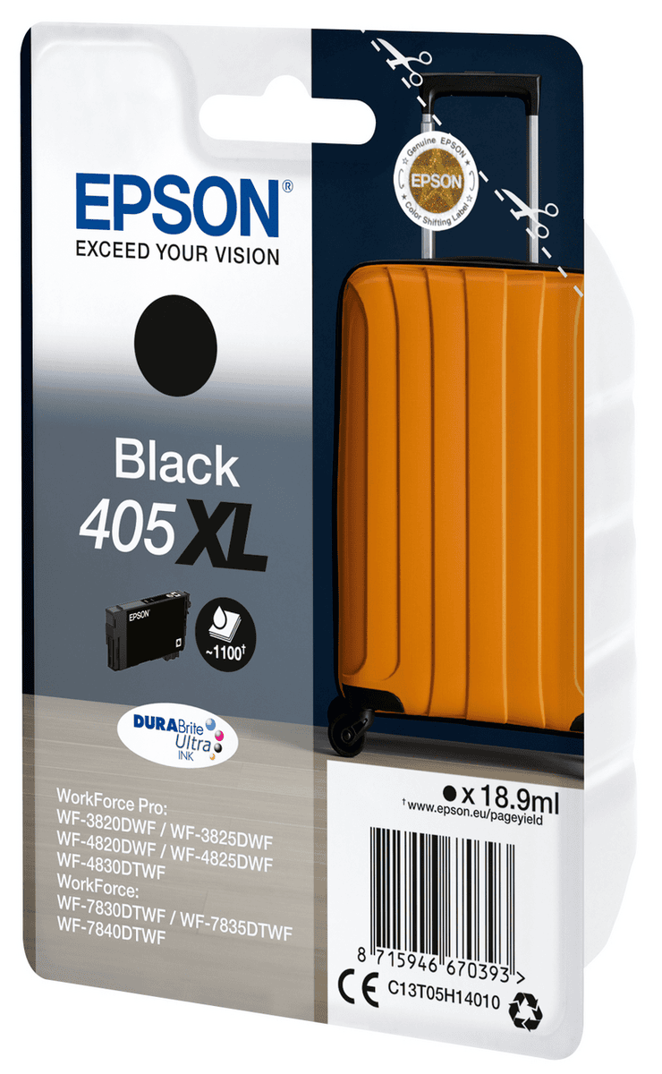 Epson Encre 405XL / C13T05H14010 Noir