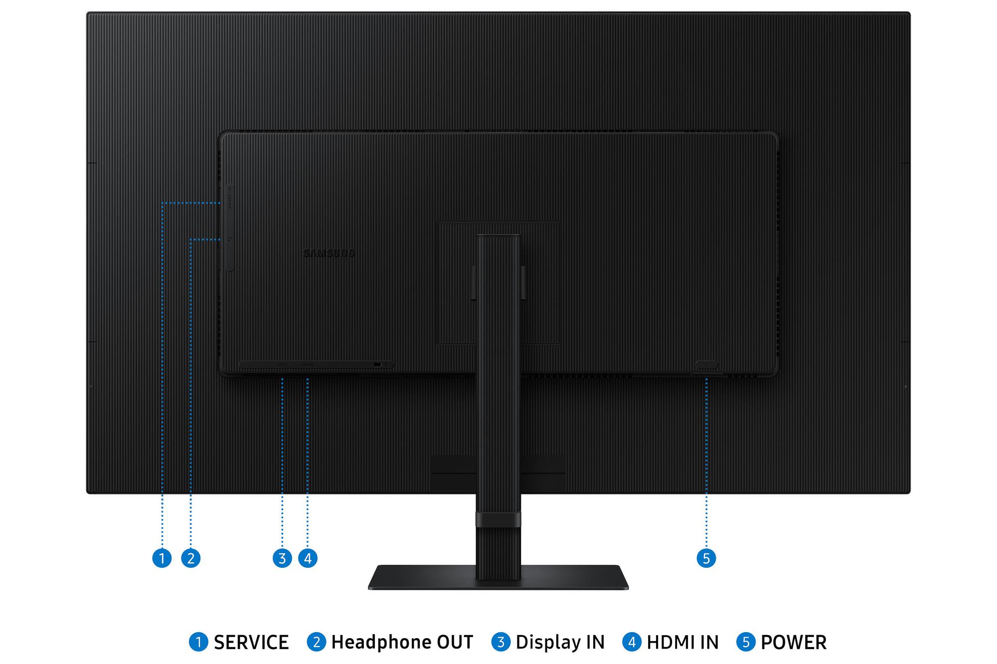 Samsung Monitor ViewFinity S7 S37D700EAU / LS37D700EAUXEN Negro 94 cm (37")