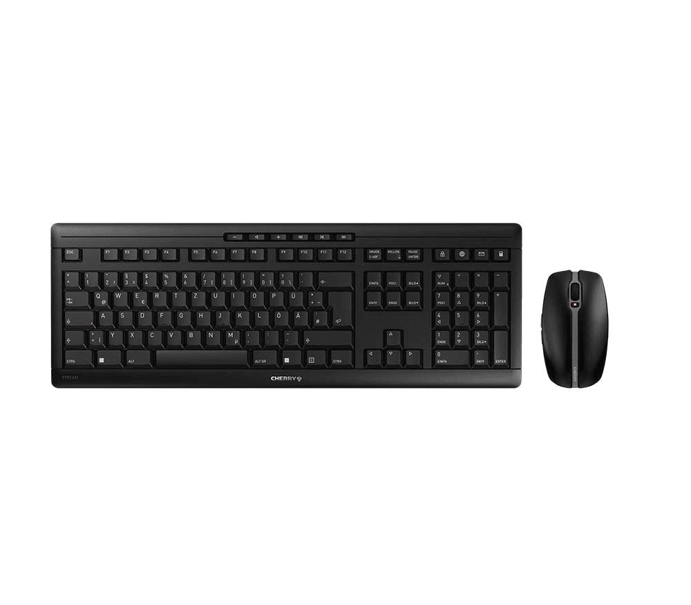 Cherry Mouse and keyboard set JD8500B / JD-8500DE-2 Black