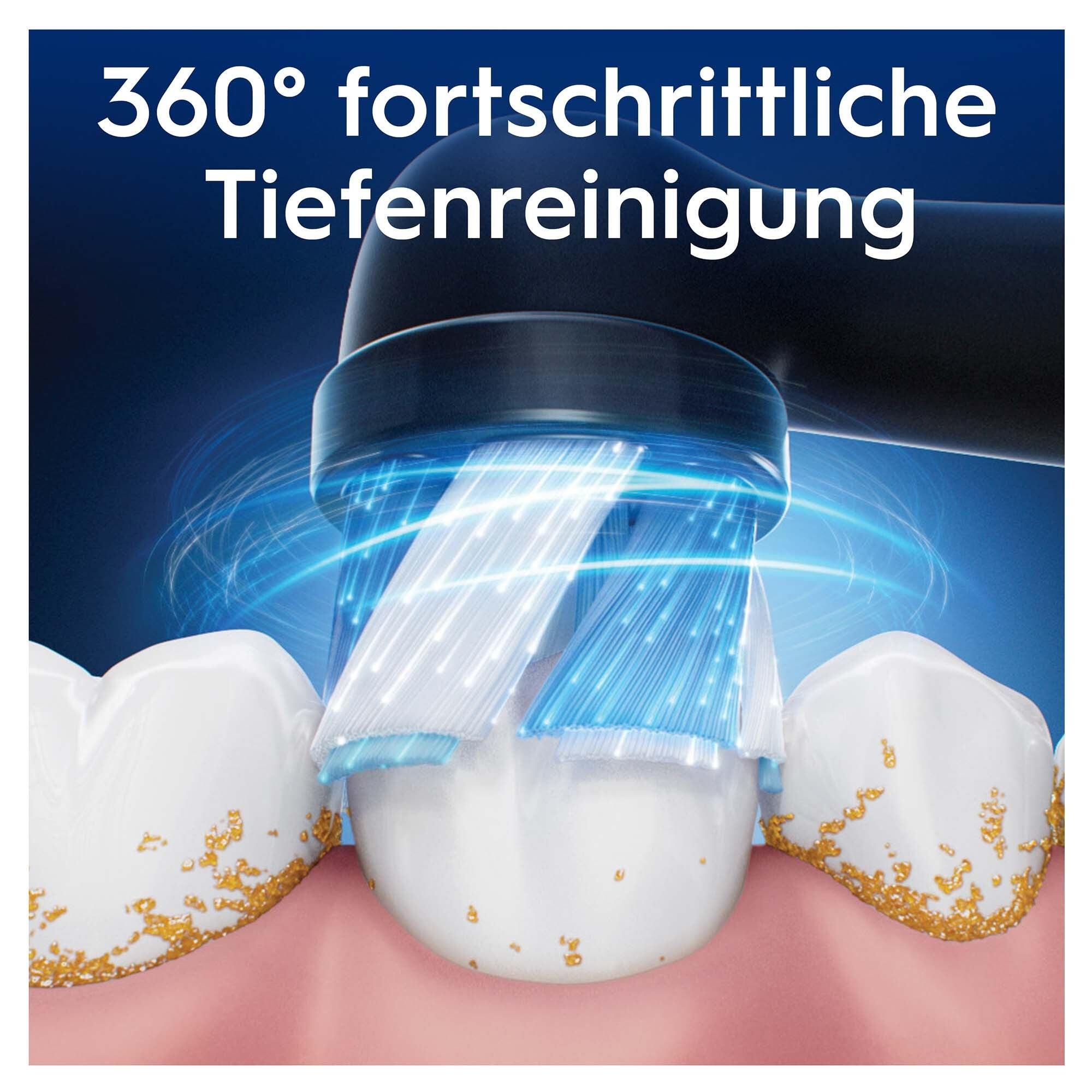 Oral-B Attachable toothbrush iO Ultimative Reinigung / 8700216373807 Black Doppelpack