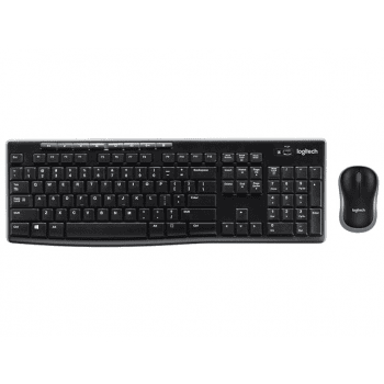 Logitech Tastatur MK270US / 920-004509 Schwarz