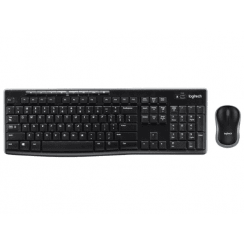 Logitech Mouse and keyboard set MK270 / 920-004509 Black