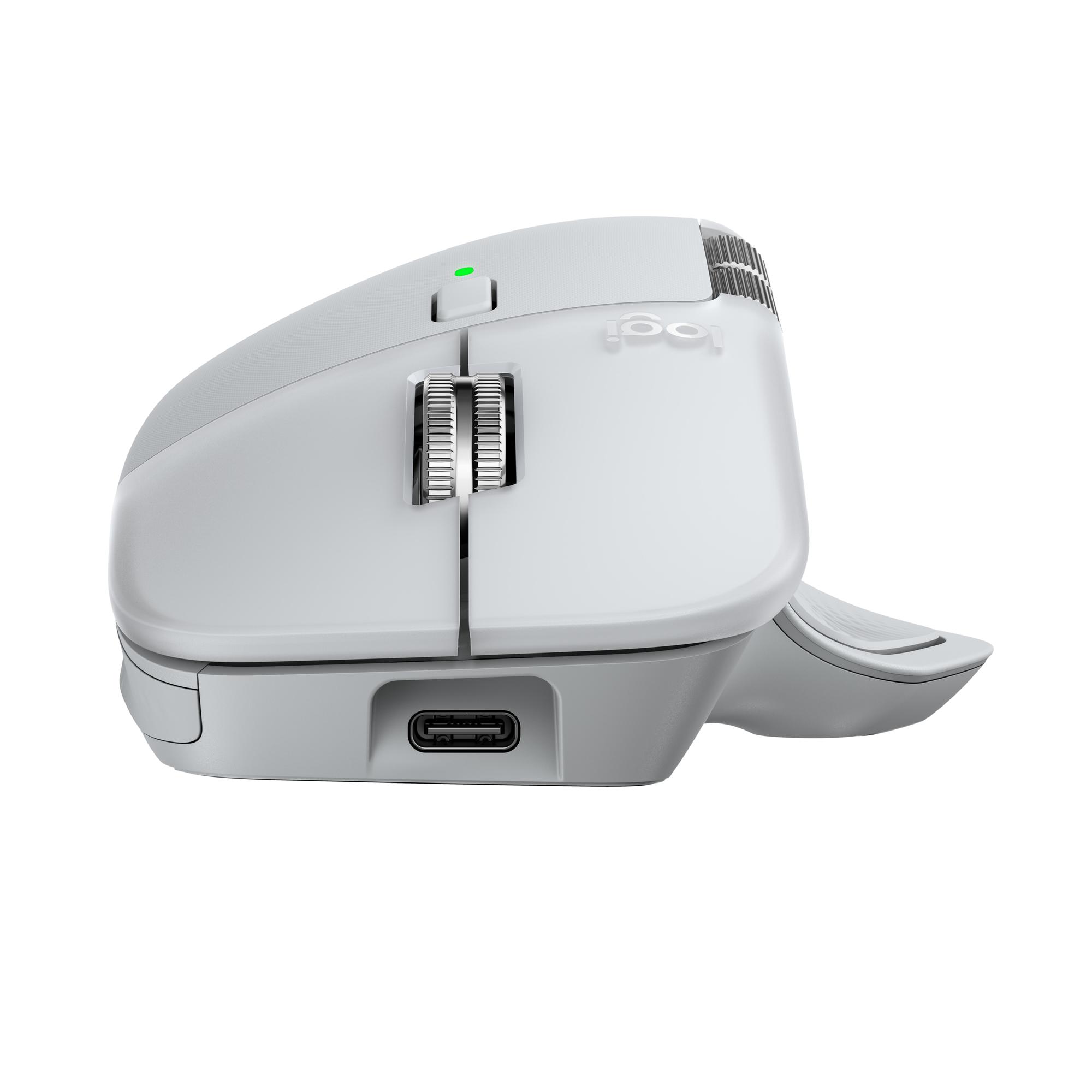 Logitech Ratón MX Master 4 for Mac / 910-007576 Plata, blanco