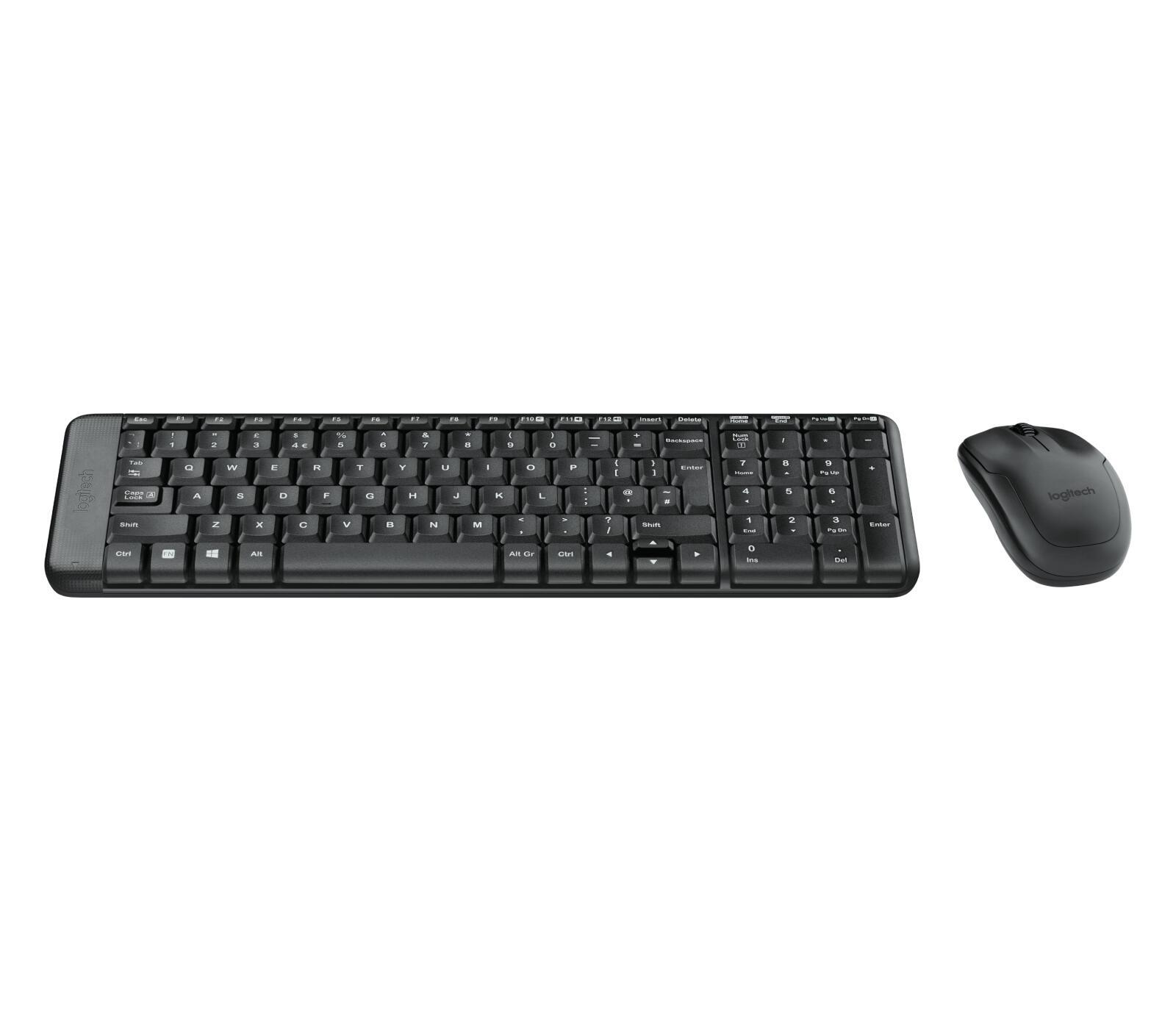 Logitech Set de ratón y teclado MK220 / 920-003161 Negro