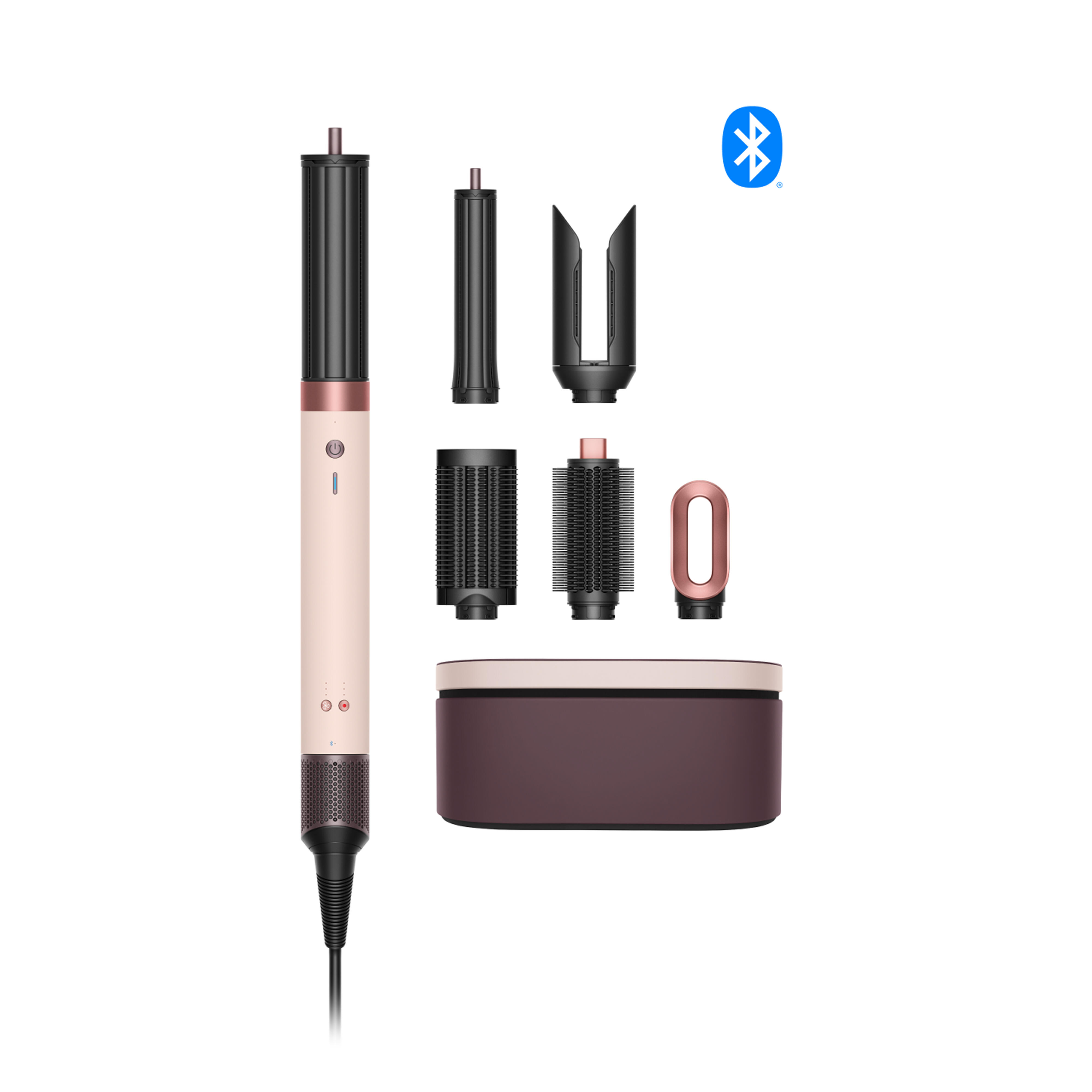 Dyson Fer à friser Airwrap Coanda Straight+Wavy / 598757-01 Rose, or rose