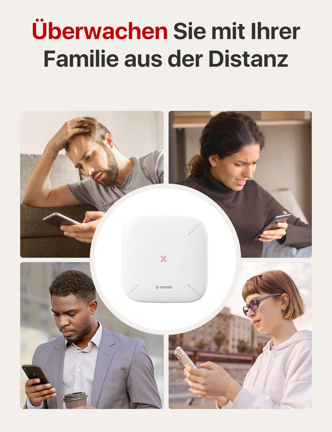 X-Sense Smart-Home-Steuerung SBS50 / ZASXS00104WEU Weiß