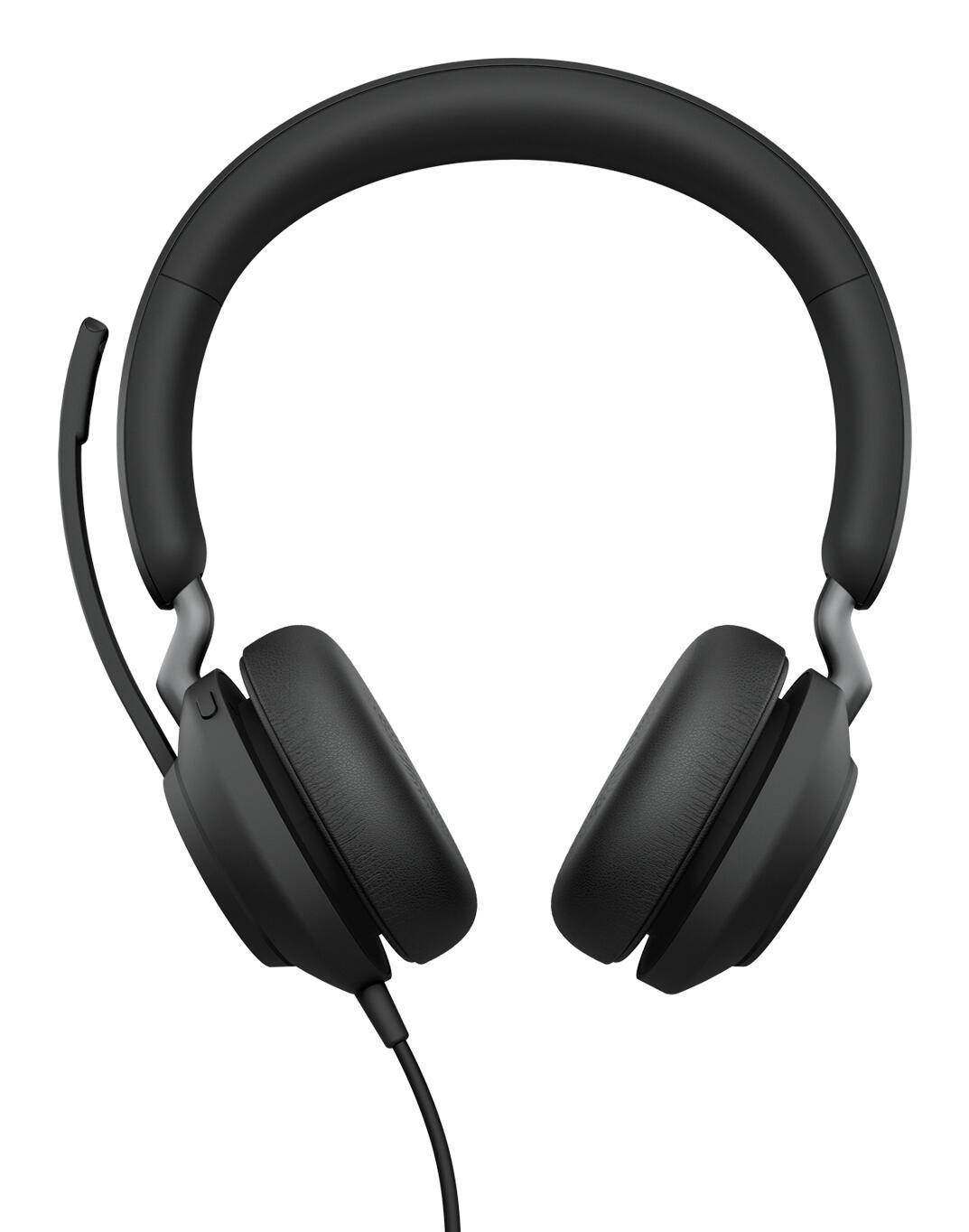 Jabra Casque Evolve2 40 SE MS Stereo / 24189-999-799 Noir