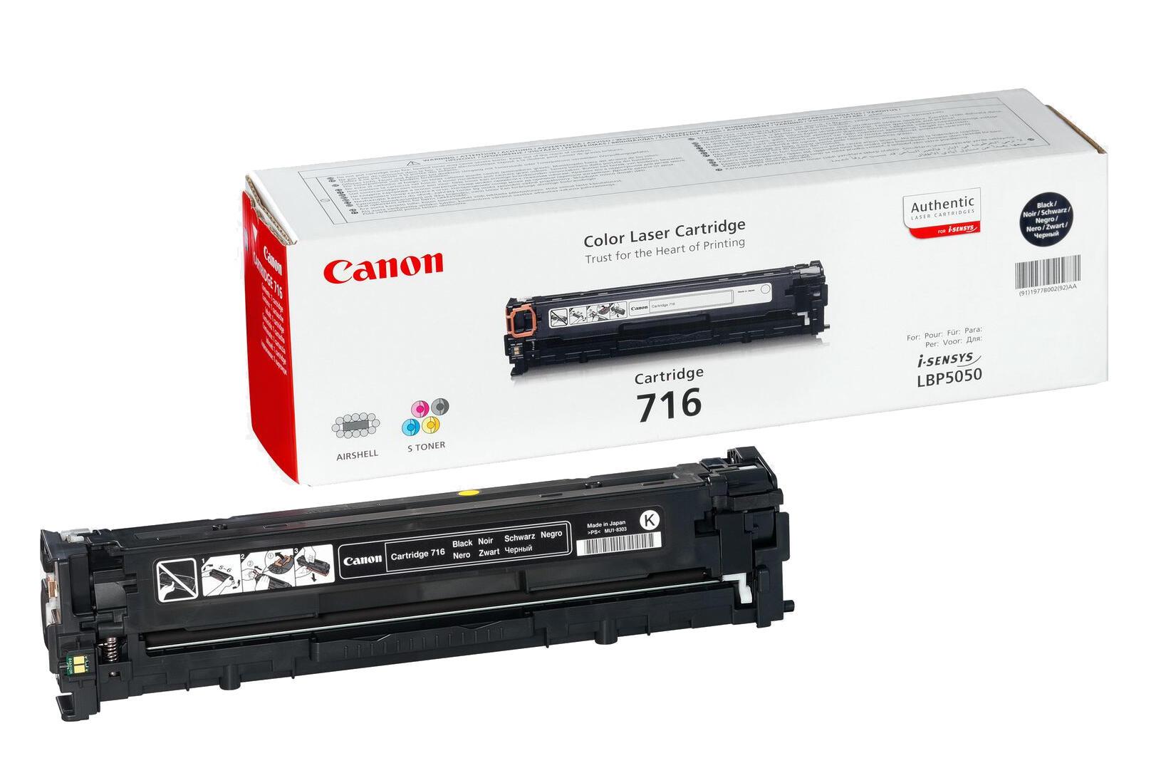 Canon Toner 716 / 1980B002 Noir Standard
