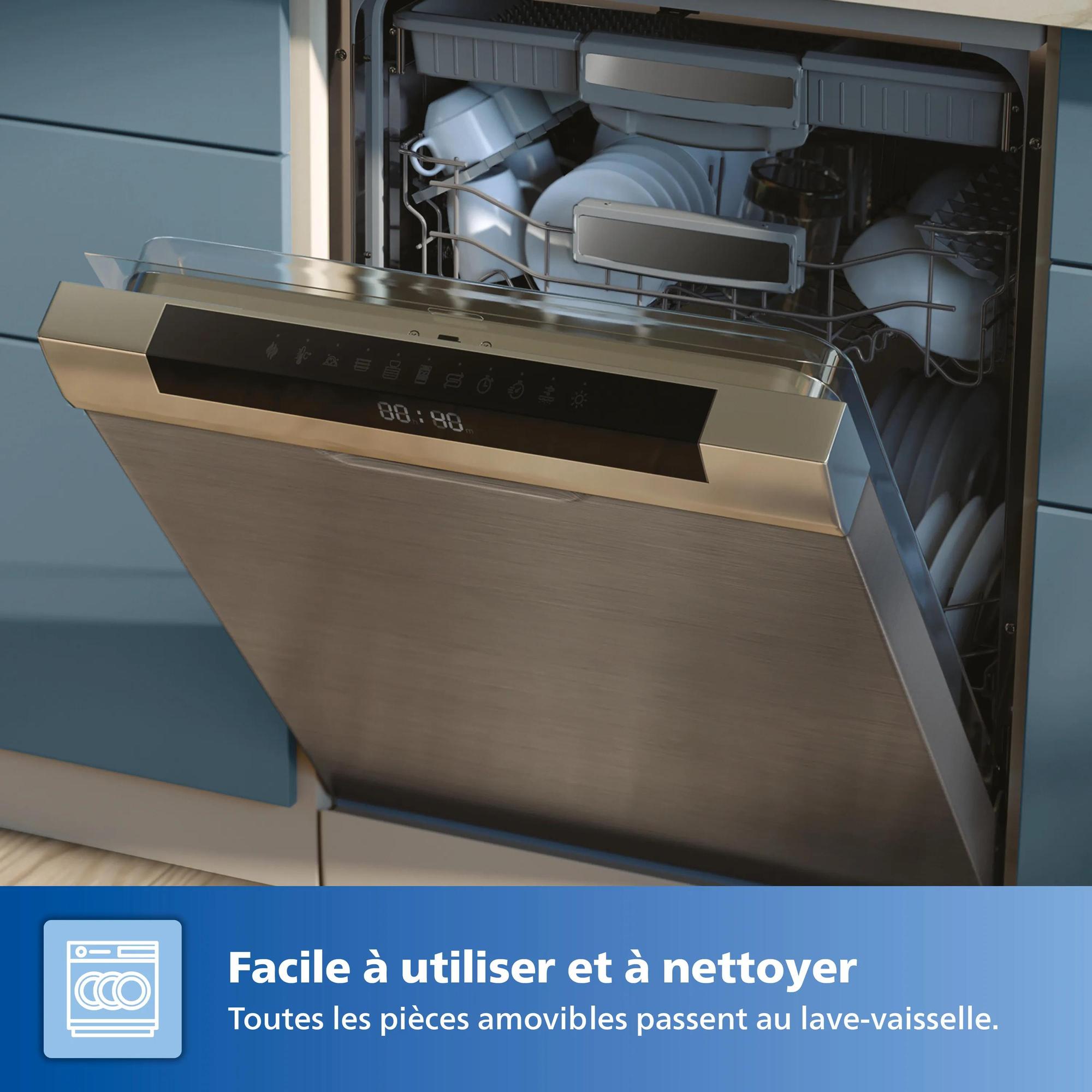 Philips Heißluft Fritteuse Series 7000 / HD9880/90 Schwarz XXL