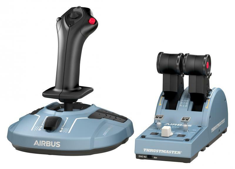 Thrustmaster Contrôleur TCA Officer Pack Airbus Editio / 2960842 Noir, bleu