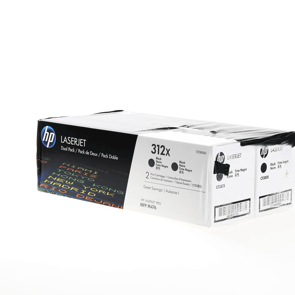 HP Toner 312XD / CF380XD Black Double pack