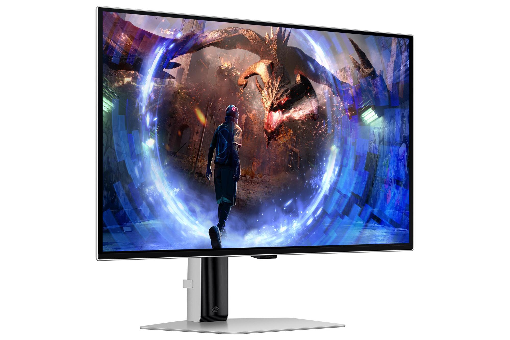 Samsung Monitor Odyssey LS27DG600SU / LS27DG600SUXEN Silber 68,6 cm (27")