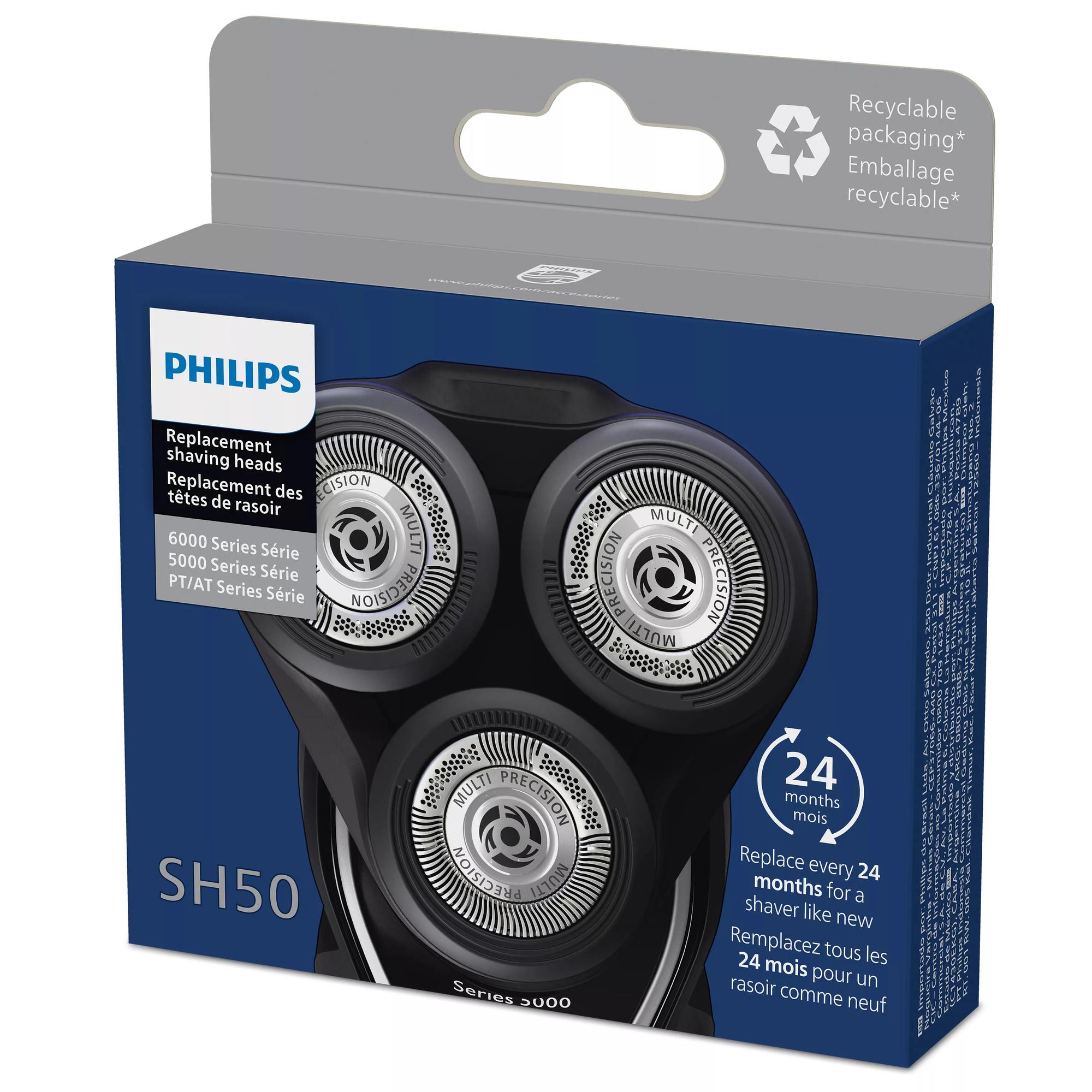 Philips Lama di rasoio 5000 Series / SH50/50 Cromo 3-Pack