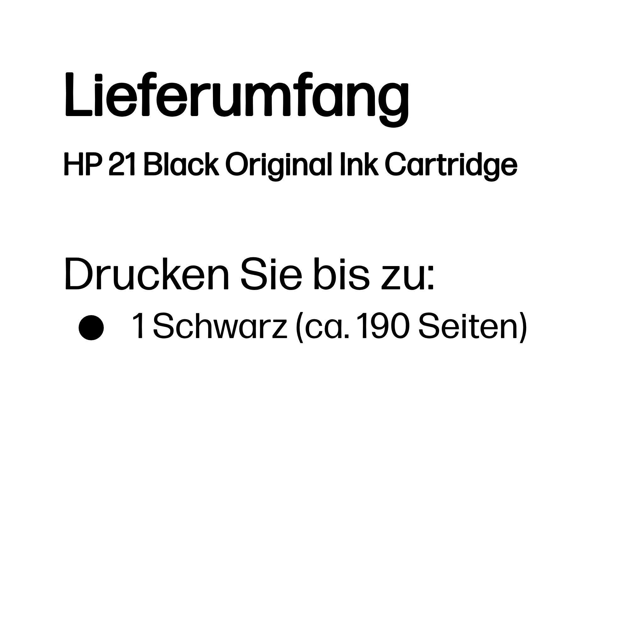 HP Tinta 21 / C9351AE Negro