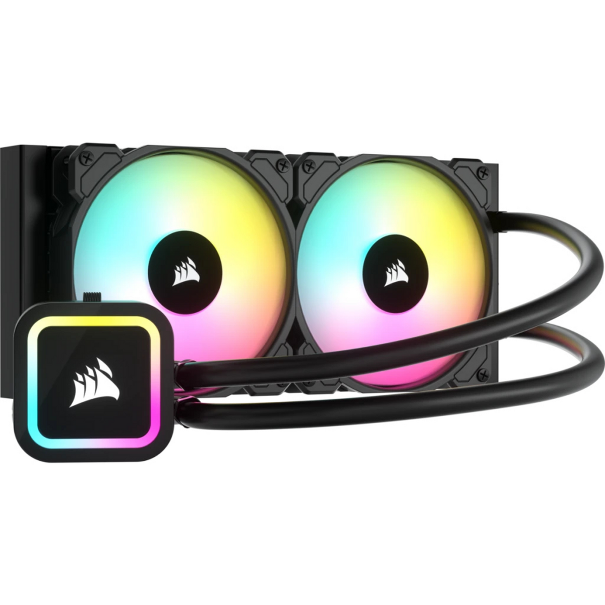 Corsair Refrigeración por agua iCUE H100x RGB Elite / CW-9060065-WW2 Negro