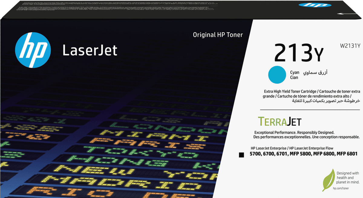 HP Tóner 213Y / W2131Y Cyan