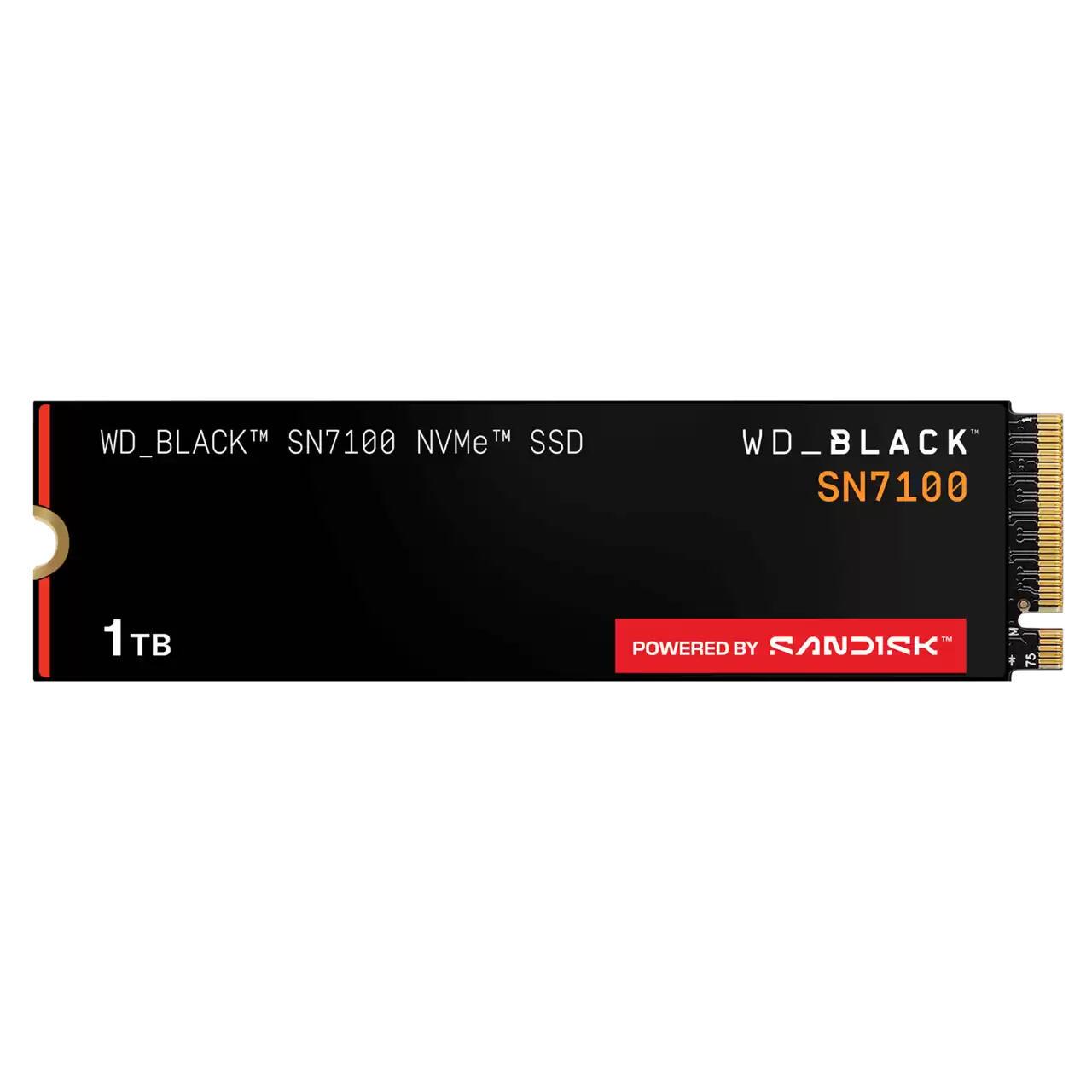 Western Digital M.2 SSD WD Black SN7100 / WDS100T4X0E-00CJA0 Mehrfarbig