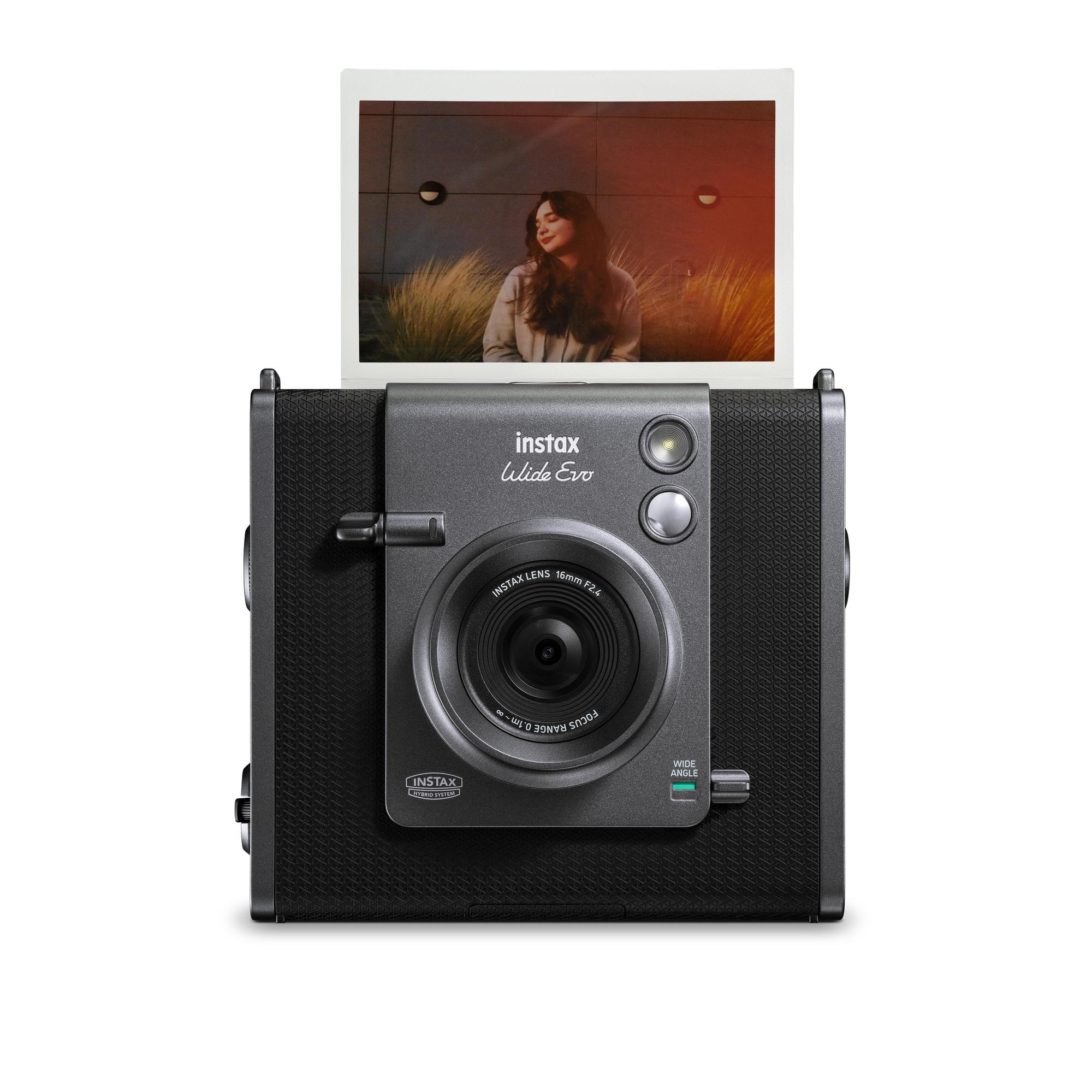 Fujifilm Kamera Instax Wide Evo / 16840933 Schwarz Standard