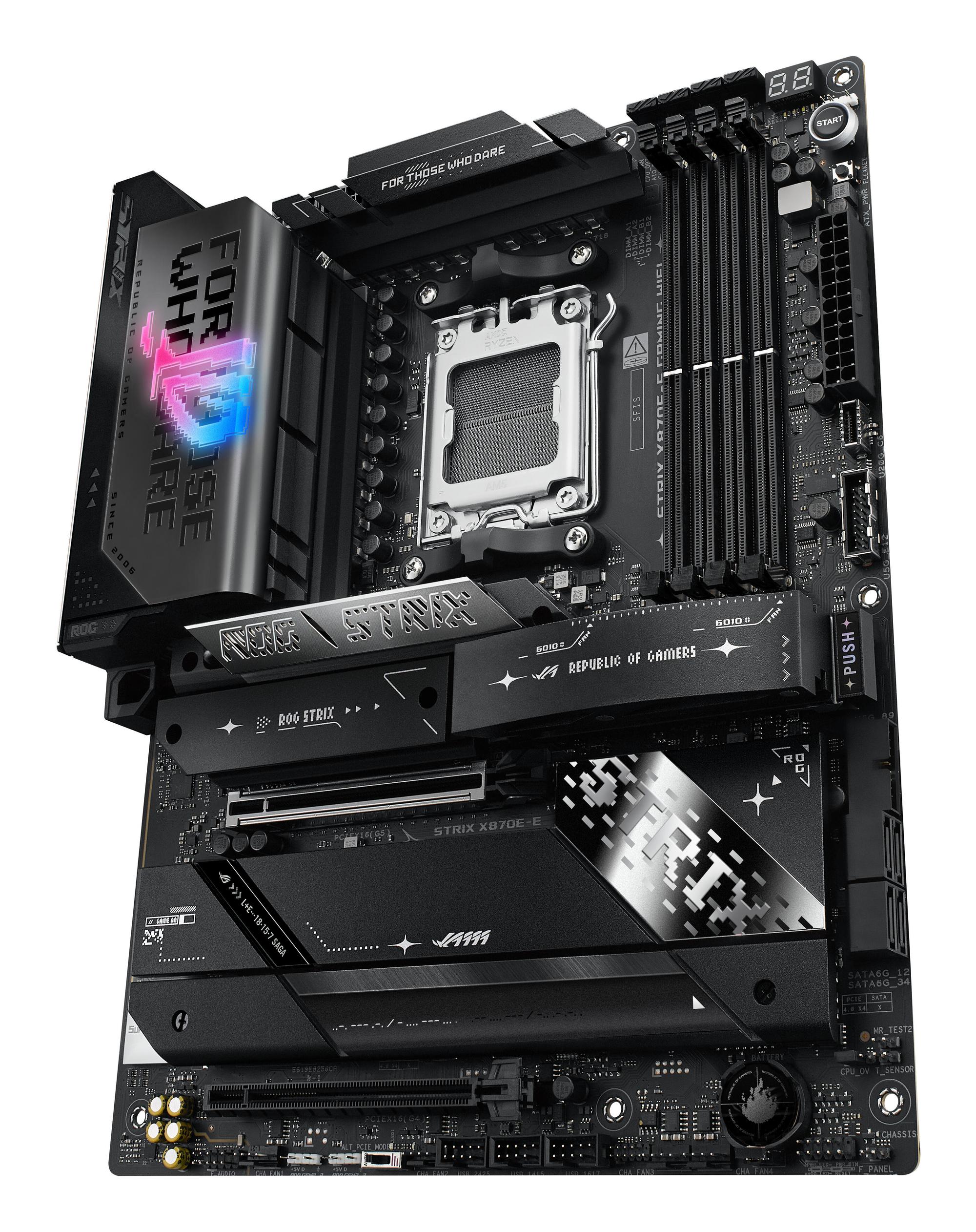 ASUS Mainboard ROG Strix X870E-E Gaming WiFi / 90MB1IB0-M0EAY0 Black