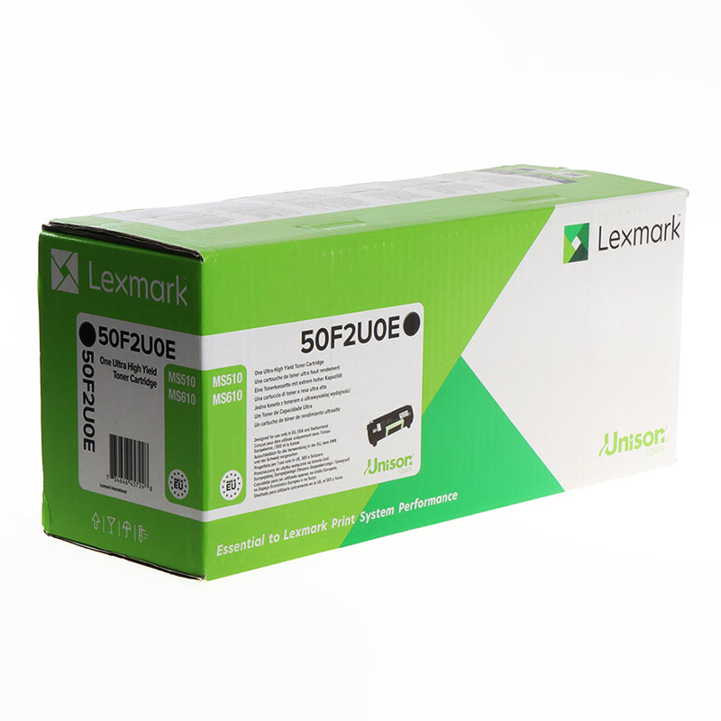 Lexmark Toner 502U / 50F2U0E Schwarz XXXL