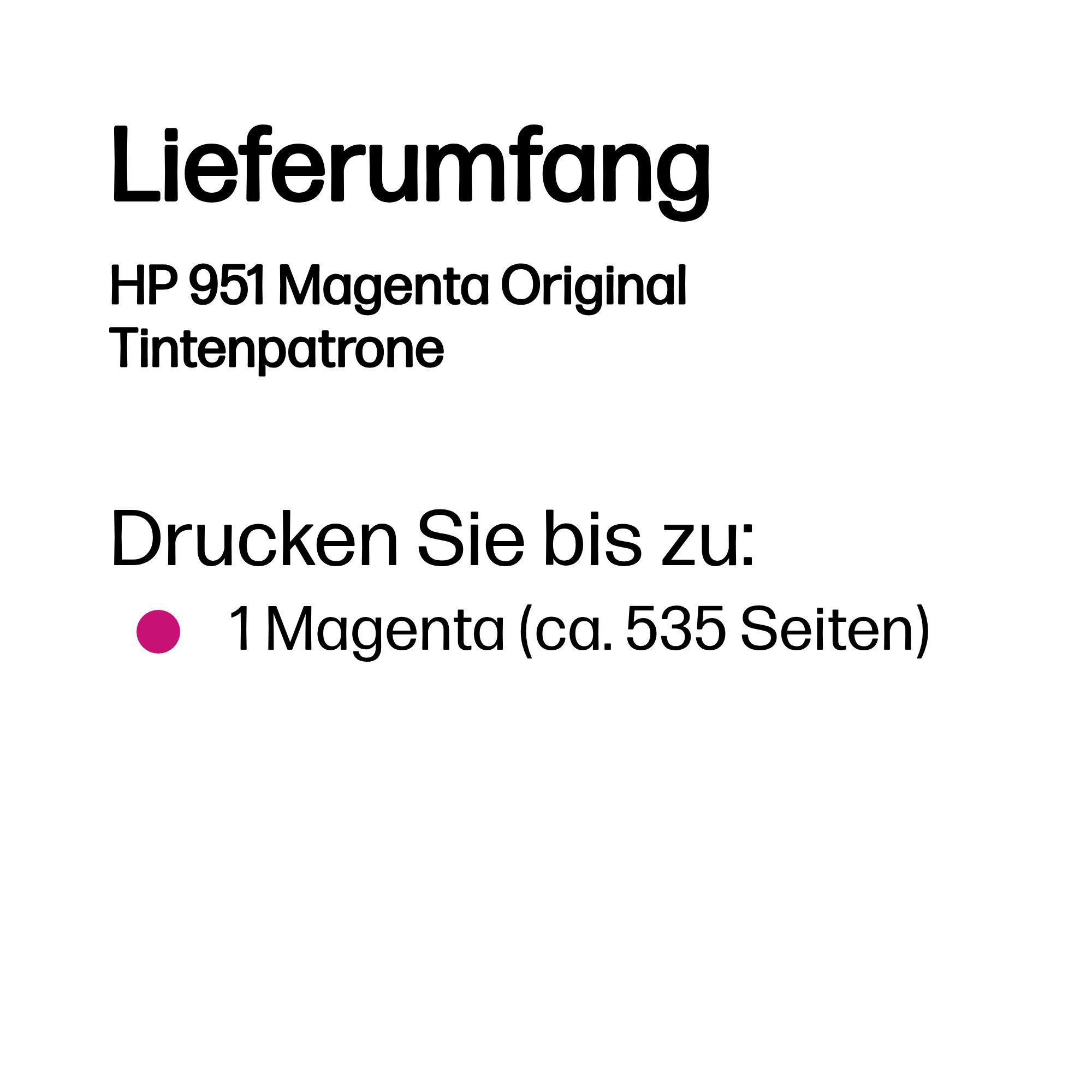 HP Encre 951 / CN051AE Magenta