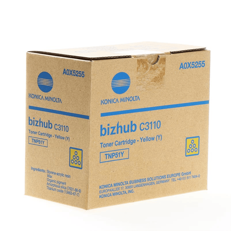 Konica Minolta Toner TNP51Y / A0X5255 Yellow