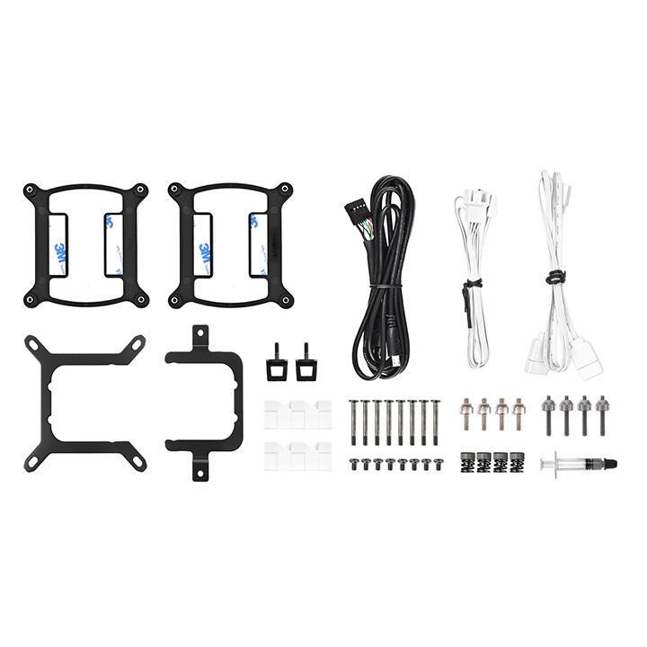 Thermaltake Water cooling TH240 V2 Ultra ARGB Sync / CL-W404-PL12SW-A White