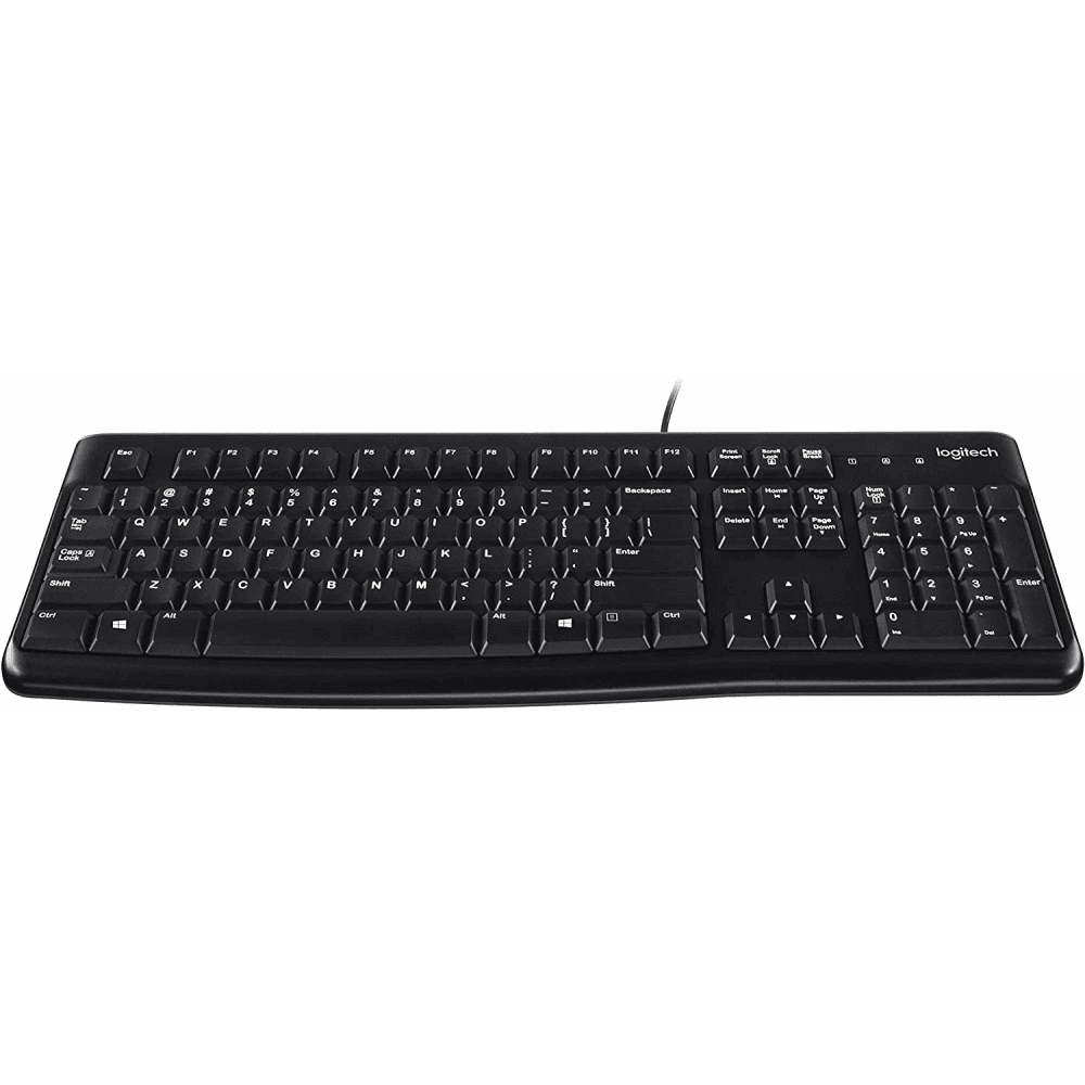 Logitech Tastatur ZK120U / 920-002479 Schwarz