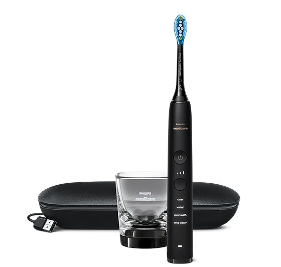 Philips Zahnbürste DC9000B / HX9911/09 Schwarz