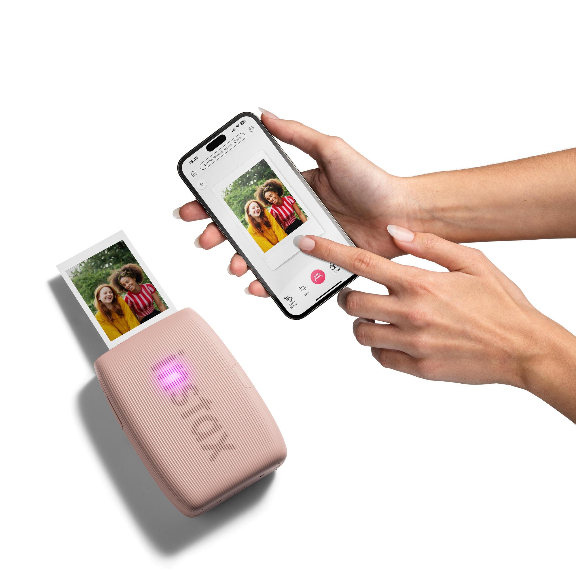 Fujifilm Foto Drucker Fuji Instax Mini Link 3 / 16832118 Rosé Standard