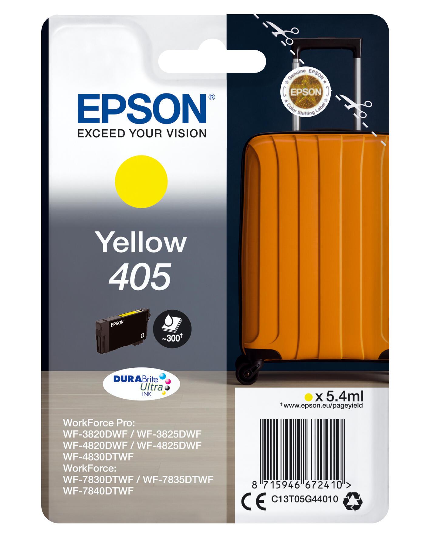 Epson Tinte 405 / C13T05G44010 Gelb Standard