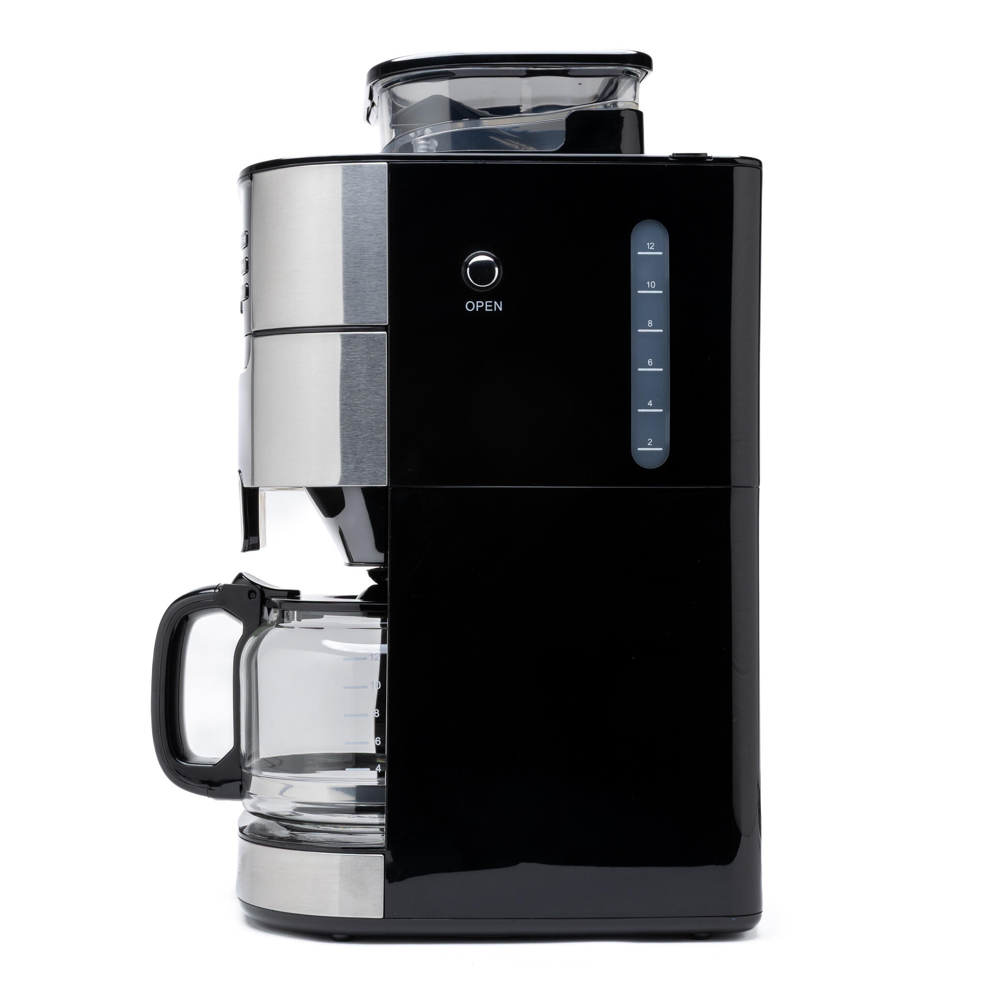 TORNADO Cafetera de filtro TCM1025A-GS Negro