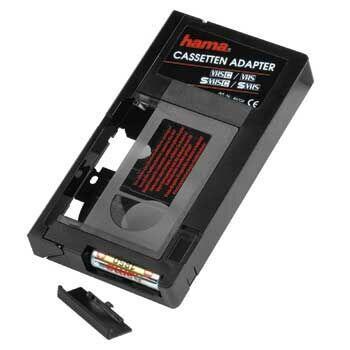 Hama Adapter VHS-C to VHS / 00044704 Black