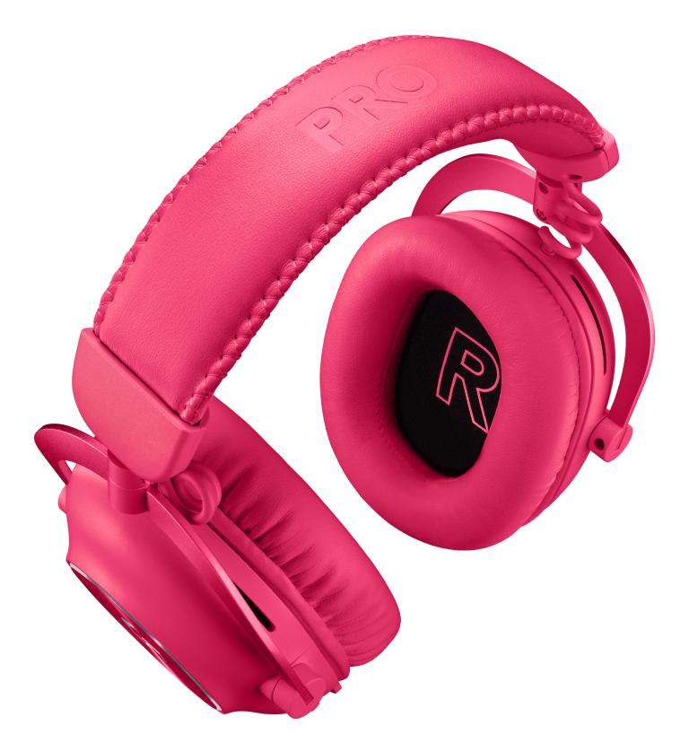 Logitech Headset Pro X 2 Lightspeed / 981-001275 Magenta