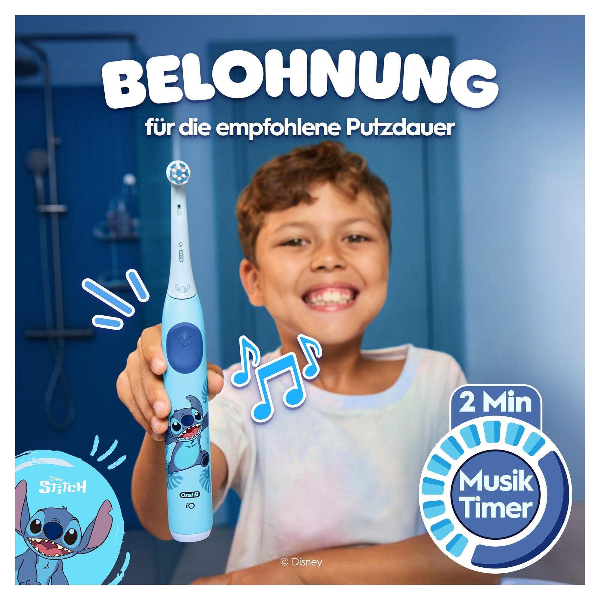 Oral-B Zahnbürste iO Kids Lilo and Stitch mit Etui / 931663 Blau